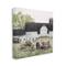 Stupell Industries Floral Tractor and Flower Field Barn Canvas Wall Art